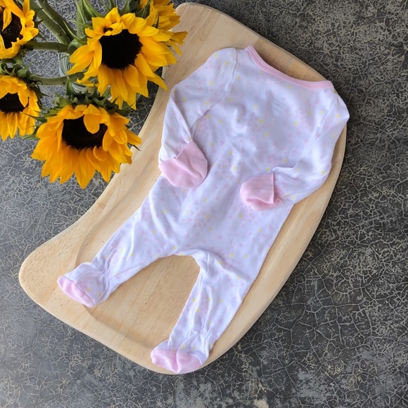 ✨ 3/$15 ✨ Cloud Island Baby Girl Footie Pajamas, Set of 2 - Picture 3 of 16